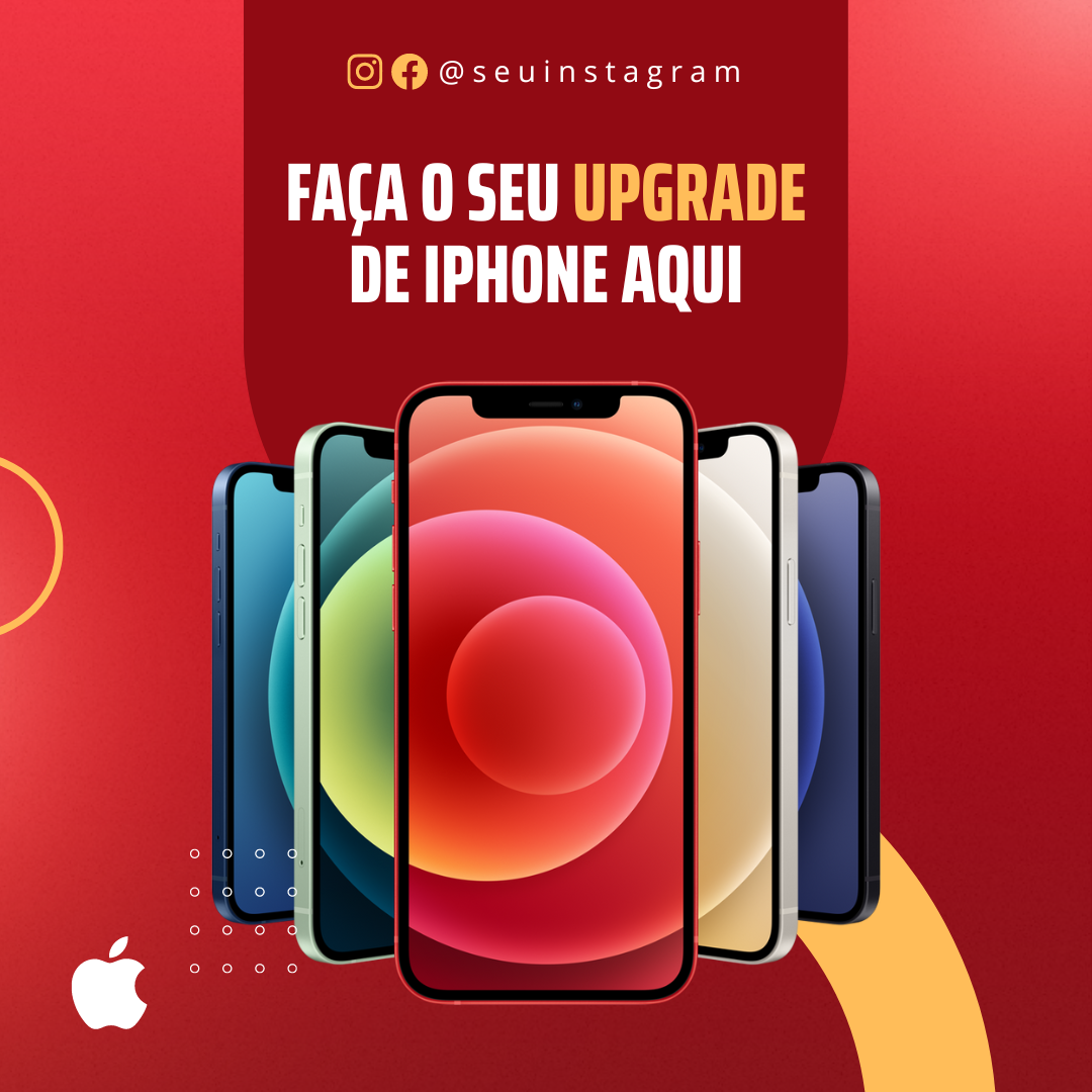 Exemplo de arte editável para loja de iPhone 3